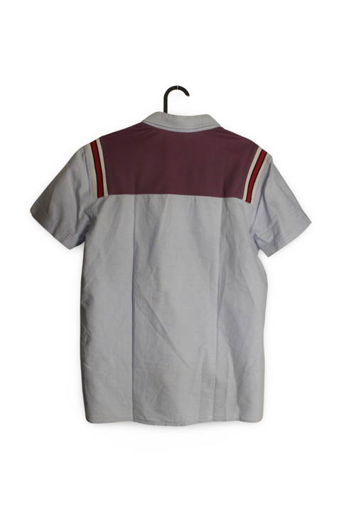 Short-sleeved Collared Shirt