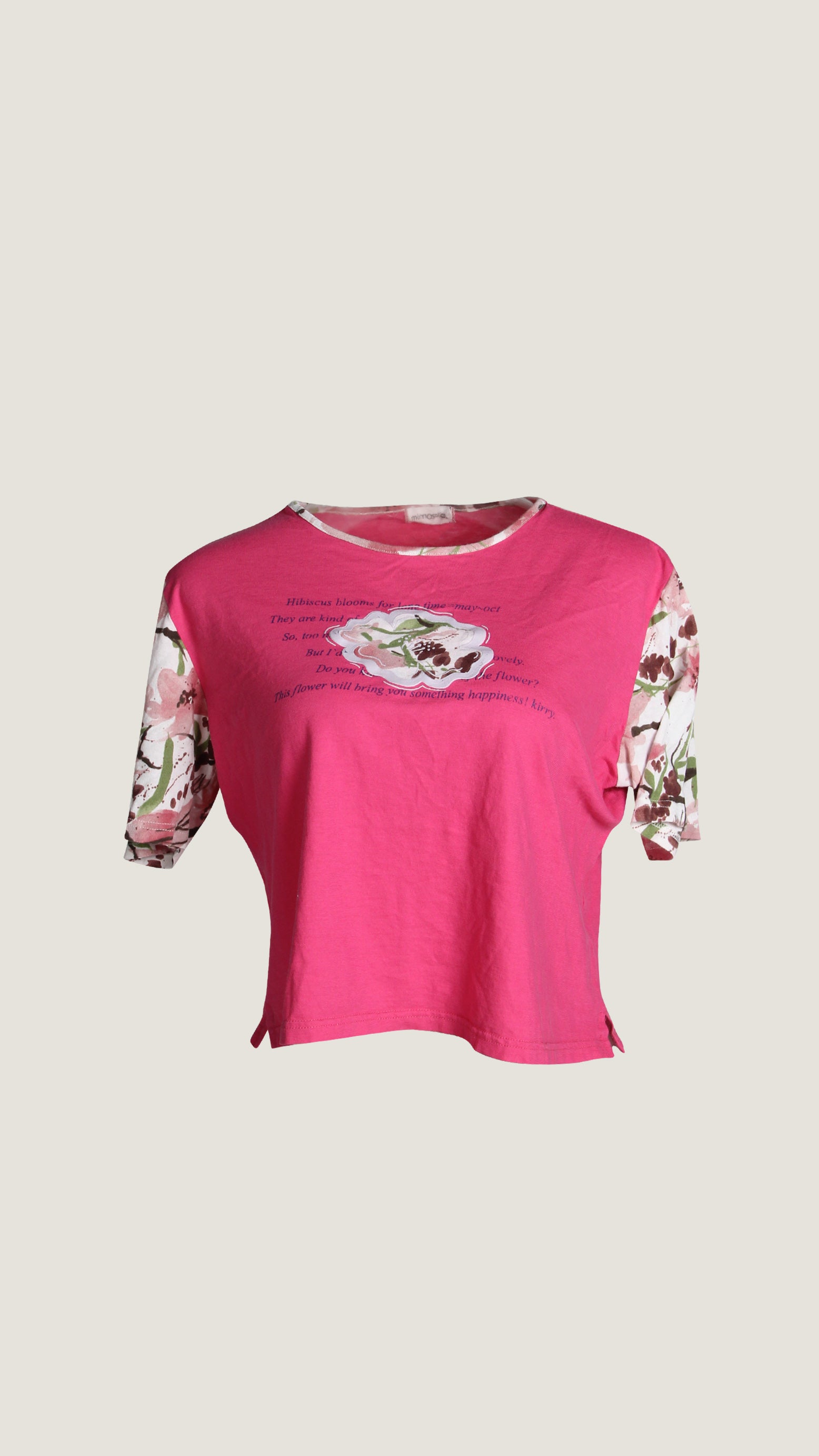 Y2K Mimosalip Hibiscus Tee