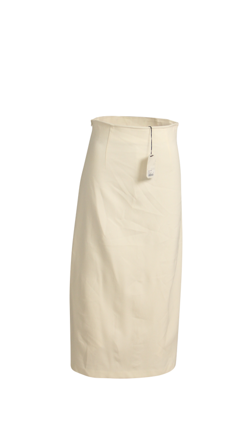 Au Revoir White Midi Skirt