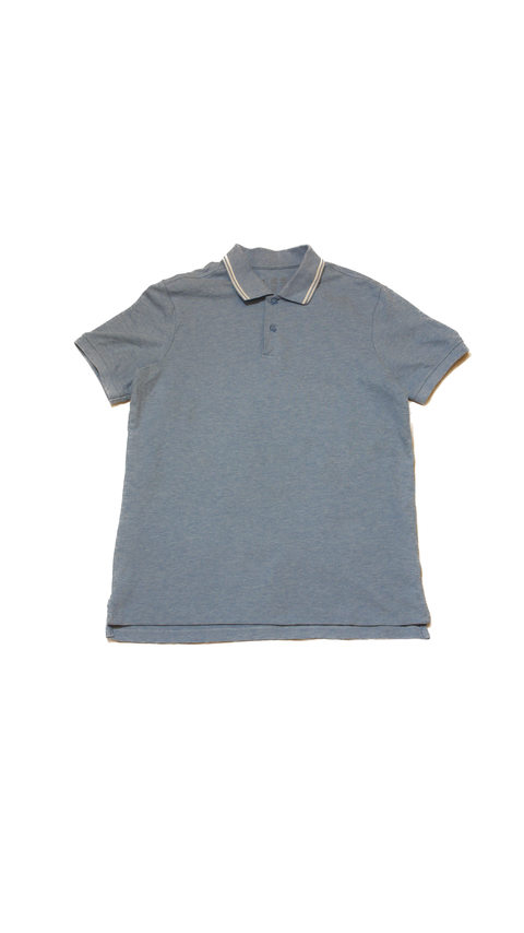 Blue Collared Polo Shirt