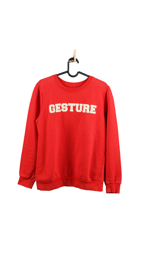 Cropped Gesture Sweater