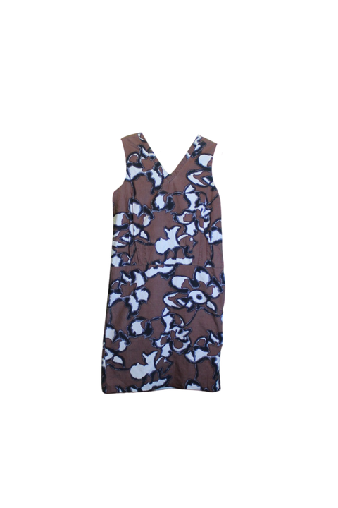 Sleeveless Print Shift Dress